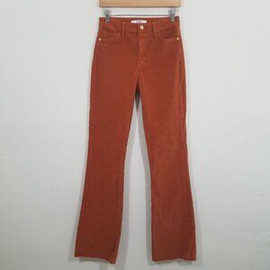 Sam Edelman Corduroy The Stiletto Boot High Rise Bootcut Pants Stretch Size 26